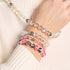 Rainbow Supernova | Silver | Galaxy Glass Statement Necklace